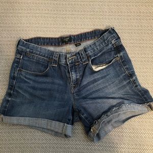 J crew jean shorts